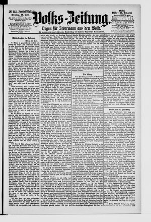 Volks-Zeitung vom 26.06.1877