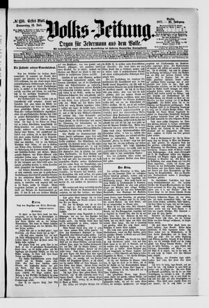 Volks-Zeitung on Jul 12, 1877