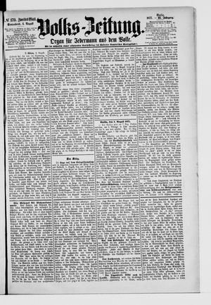 Volks-Zeitung vom 04.08.1877