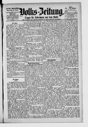 Volks-Zeitung on Aug 16, 1877