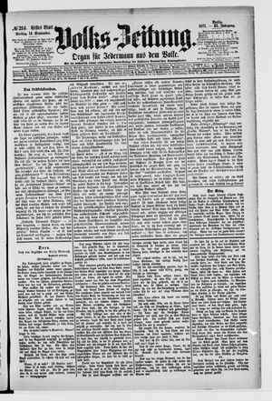 Volks-Zeitung vom 14.09.1877