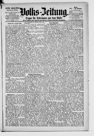 Volks-Zeitung on Oct 2, 1877