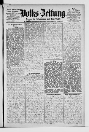 Volks-Zeitung vom 02.11.1877