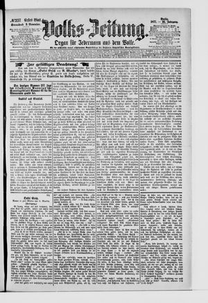 Volks-Zeitung vom 03.11.1877