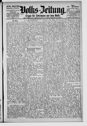 Volks-Zeitung vom 08.11.1877
