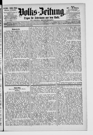 Volks-Zeitung vom 09.12.1877