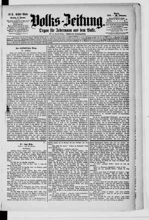 Volks-Zeitung on Jan 4, 1878