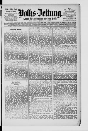 Volks-Zeitung on Jan 8, 1878