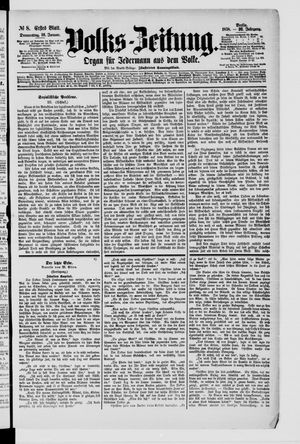 Volks-Zeitung on Jan 10, 1878
