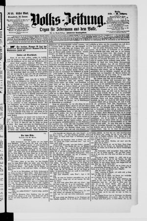 Volks-Zeitung on Jan 12, 1878