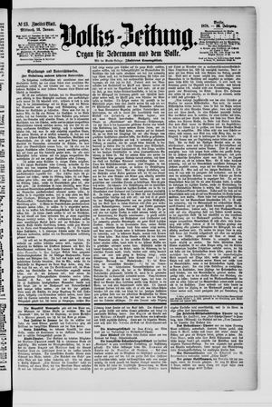 Volks-Zeitung on Jan 16, 1878