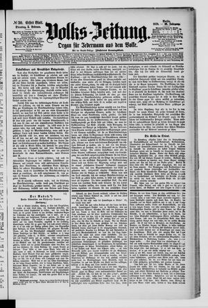 Volks-Zeitung on Feb 5, 1878