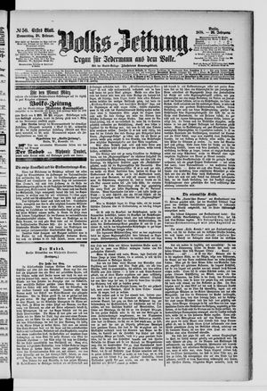 Volks-Zeitung on Feb 28, 1878