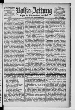 Volks-Zeitung on Feb 28, 1878