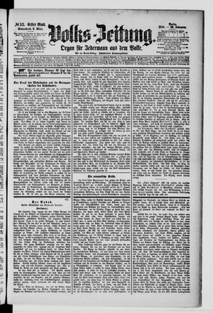 Volks-Zeitung vom 02.03.1878