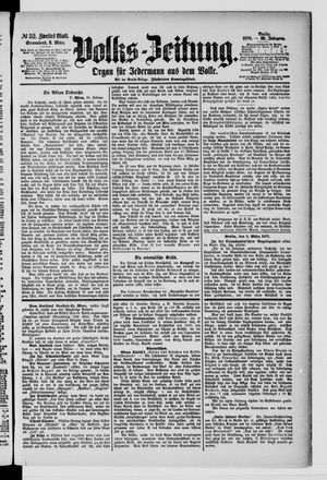 Volks-Zeitung vom 02.03.1878