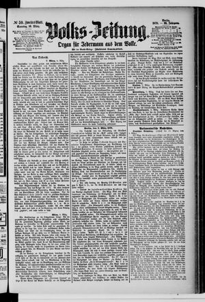 Volks-Zeitung vom 10.03.1878