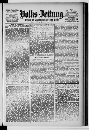 Volks-Zeitung vom 12.03.1878