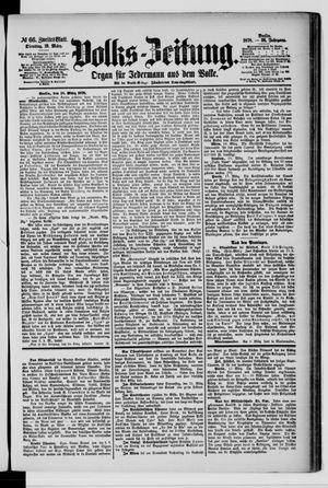 Volks-Zeitung vom 19.03.1878