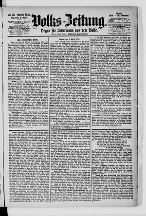 Volks-Zeitung on Apr 2, 1878