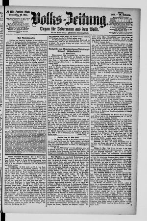 Volks-Zeitung vom 23.05.1878
