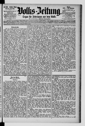 Volks-Zeitung on May 26, 1878