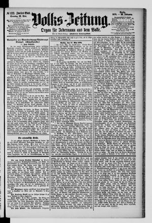 Volks-Zeitung on May 26, 1878