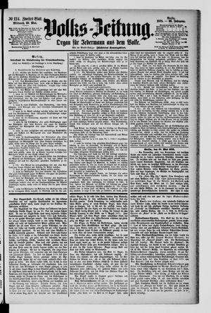 Volks-Zeitung vom 29.05.1878