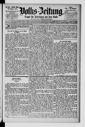 Volks-Zeitung on Jun 1, 1878