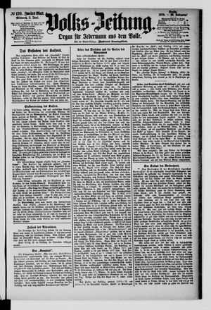 Volks-Zeitung vom 05.06.1878