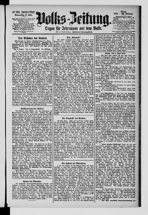 Volks-Zeitung on Jun 6, 1878