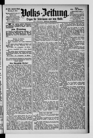 Volks-Zeitung vom 09.06.1878