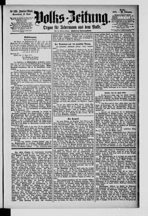 Volks-Zeitung on Jun 15, 1878