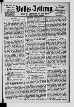 Volks-Zeitung on Jun 16, 1878