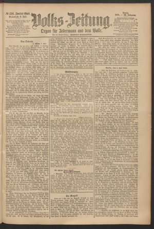 Volks-Zeitung vom 06.07.1878