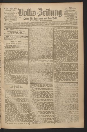 Volks-Zeitung vom 06.07.1878