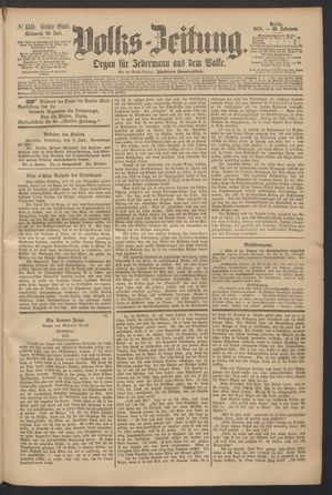 Volks-Zeitung on Jul 10, 1878