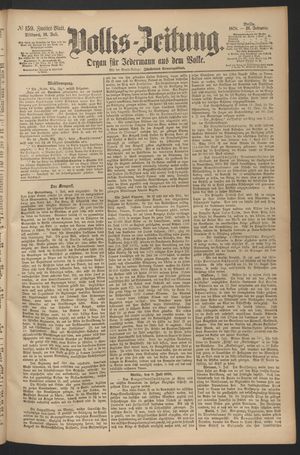 Volks-Zeitung on Jul 10, 1878