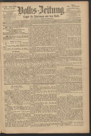 Volks-Zeitung vom 13.07.1878