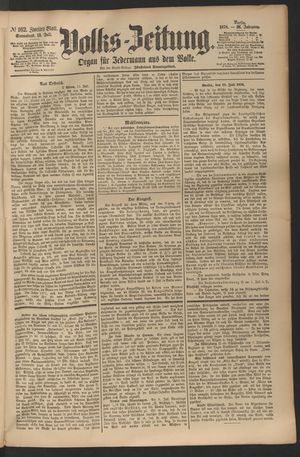 Volks-Zeitung vom 13.07.1878