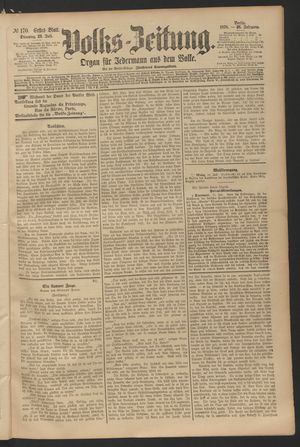 Volks-Zeitung on Jul 23, 1878