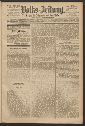 Volks-Zeitung vom 24.07.1878