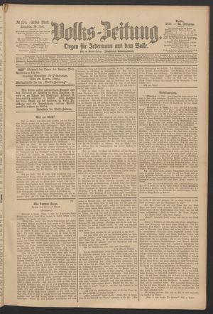 Volks-Zeitung on Jul 30, 1878