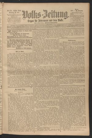 Volks-Zeitung on Jul 30, 1878