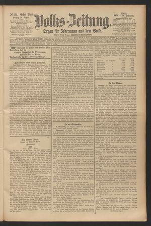 Volks-Zeitung vom 16.08.1878