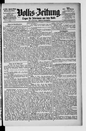 Volks-Zeitung vom 30.10.1878