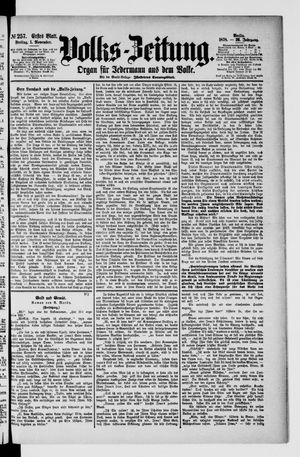 Volks-Zeitung on Nov 1, 1878