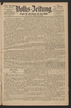 Volks-Zeitung on Nov 1, 1878