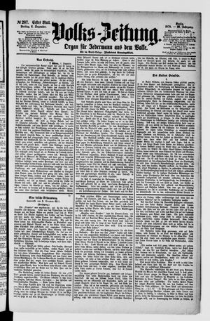 Volks-Zeitung on Dec 6, 1878