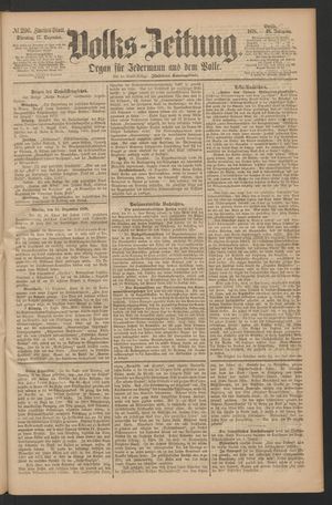Volks-Zeitung vom 17.12.1878